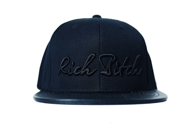 RITCH BITCH snapback black cap